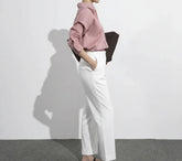 Solace Co - Ord (Pink & White) - Nure Dubai